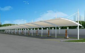 河池膜结构停车棚